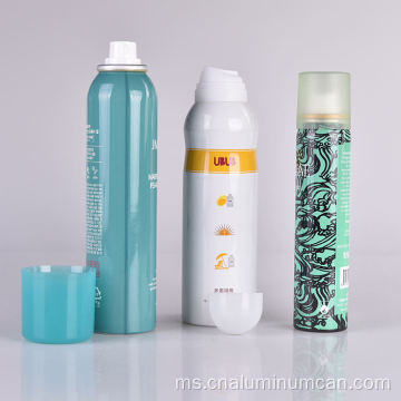 Botol botol aerosol dengan penutup